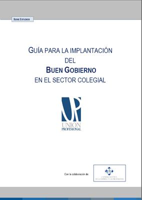 Uni�n Profesional publica una Gu�a para impulsar el buen gobierno en el sector profesional