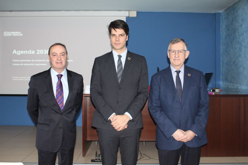 El comisionado para la Agenda 2030 debati� con los Colegios Profesionales de Arag�n sobre los Objetivos de Desarrollo Sostenible