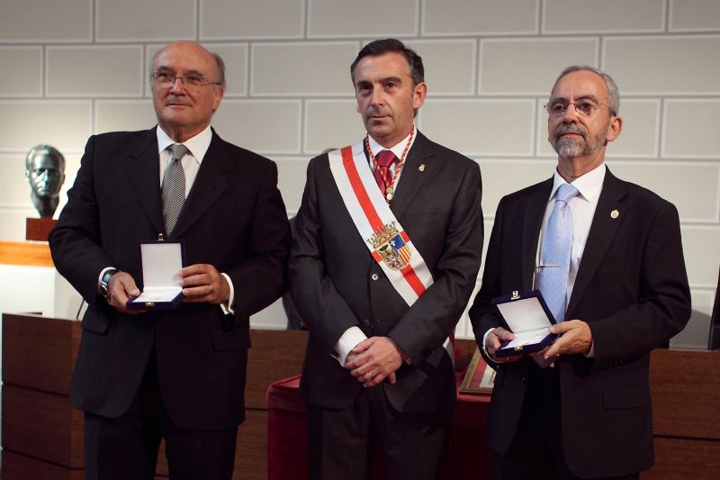 Carlos Carnicer, miembro del Colegio de Abogados de Zaragoza, reconocido por la Diputaci�n Provincial