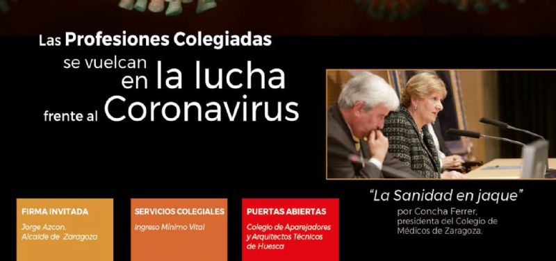 Nuevo n�mero de la revista de los Colegios Profesionales de Arag�n