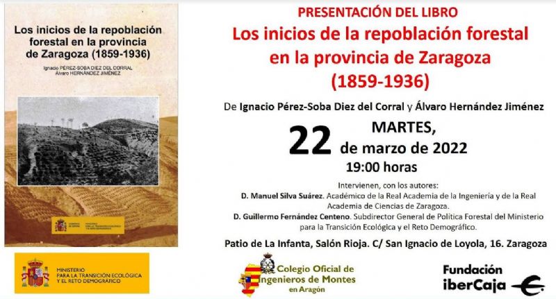 El Colegio Oficial de Ingenieros de Montes en Arag�n presenta el libro  