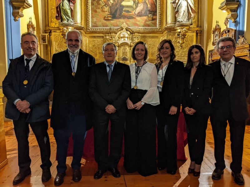 La presidenta de los farmac�uticos de Zaragoza, Raquel Garc�a, Medalla de Oro de la Academia de Farmacia Reino de Arag�n