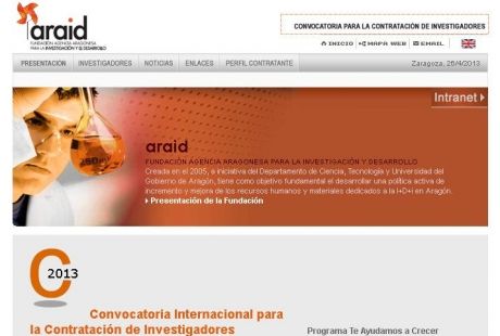 CONVOCATORIA PARA CONTRATAR INVESTIGADORES