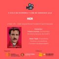 El Colegio de Economistas de Arag�n y la Facultad de Econom�a y Empresa de la Universidad de Zaragoza organizan el X aniversario del Ciclo de Econom�a y Cine