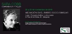 Ampliar foto: CONFERENCIA-TALLER DE SARA COBB �MEDIACI�N EN EL �MBITO FAMILIAR�