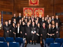 Ampliar foto: La Caridad y la Fundaci�n Seminario de Investigaci�n para la Paz, Premios Solidaridad y Valores Sociales del Colegio de Abogados