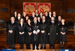 Ampliar foto: Alfredo S�nchez-Rubio ha tomado posesi�n como vicedecano del Colegio de Abogados de Zaragoza