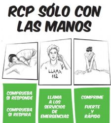 Ampliar foto: El Colegio de M�dicos de Zaragoza y SEMES Arag�n acercan las t�cnicas de reanimaci�n cardiopulmonar a los j�venes y a la poblaci�n en general