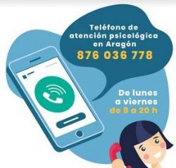 Ampliar foto: Arag�n ya cuenta con un tel�fono gratuito de atenci�n psicol�gica a la ciudadan�a por el Covid-19