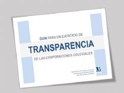Ampliar foto: Uni�n Profesional elabora una nueva gu�a para garantizar el ejercicio de transparencia de las corporaciones colegiales