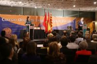 Ampliar Foto: Momento del discurso del presidente colegial,  Ram�n Jord�n