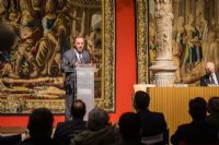 Ampliar Foto: Intervenci�n de Antonio Mor�n, presidente de la Asociaci�n de Colegios Profesionales de Arag�n